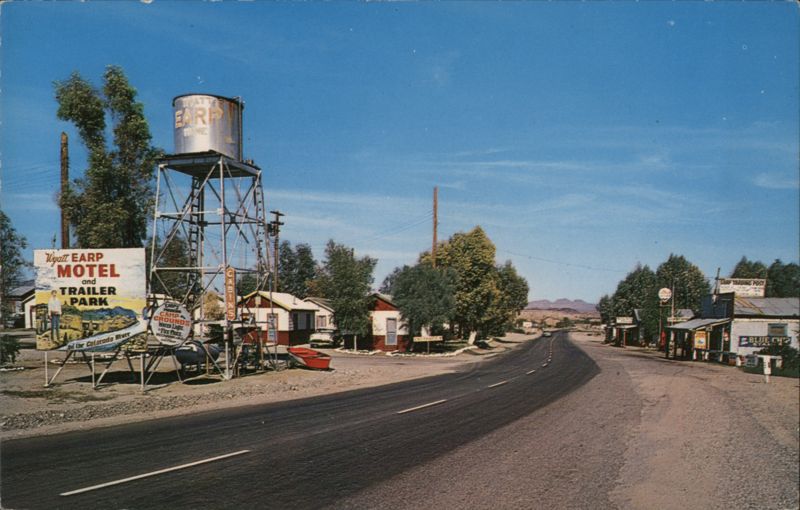 Wyatt Earp Motel and Trailer Park, Earp, CA California