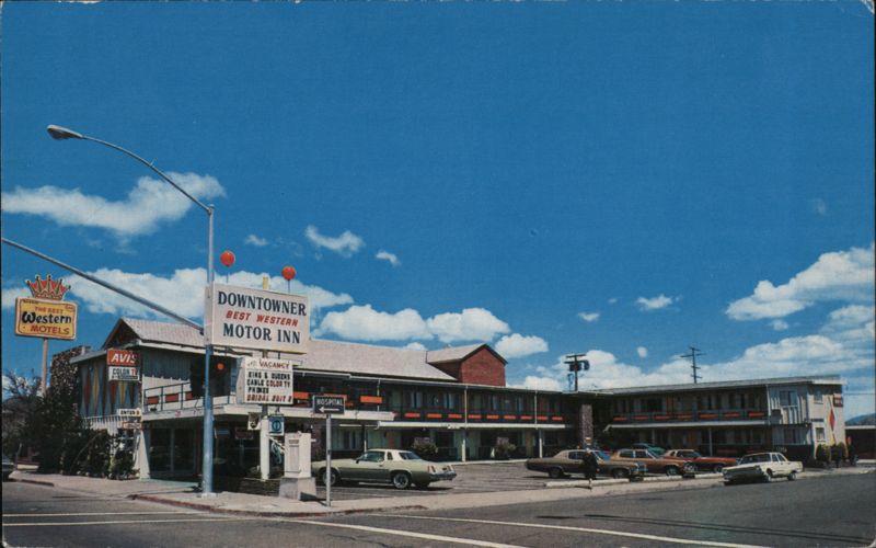 Downtowner Motor Inn, Best Western, Carson City Nevada
