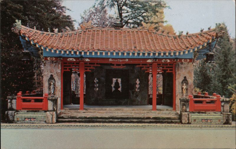 Chinese Pagoda, Chinqua-Penn Plantation, Reidsville, NC North Carolina