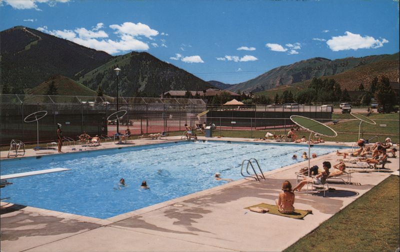 Swimming Pool at Sun Valley, Idaho George Schwartz