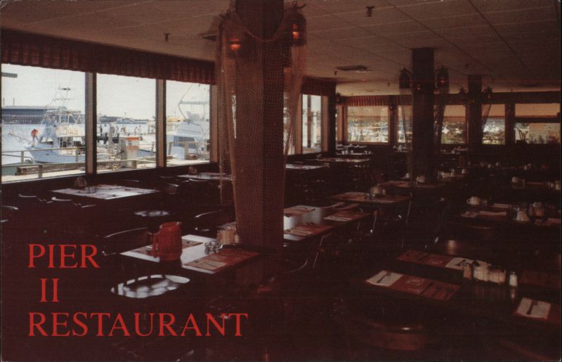 Pier II Restaurant, Portsmouth Harbor, NH New Hampshire