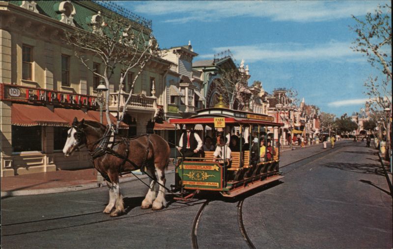 Horse-Drawn Street Car Anaheim California