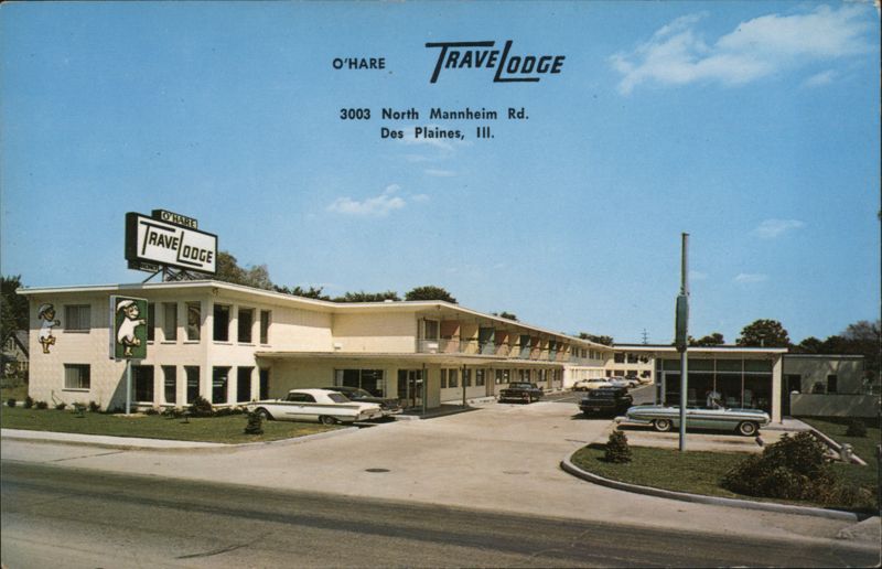 O'Hare Travelodge Motel, Des Plaines, IL Illinois
