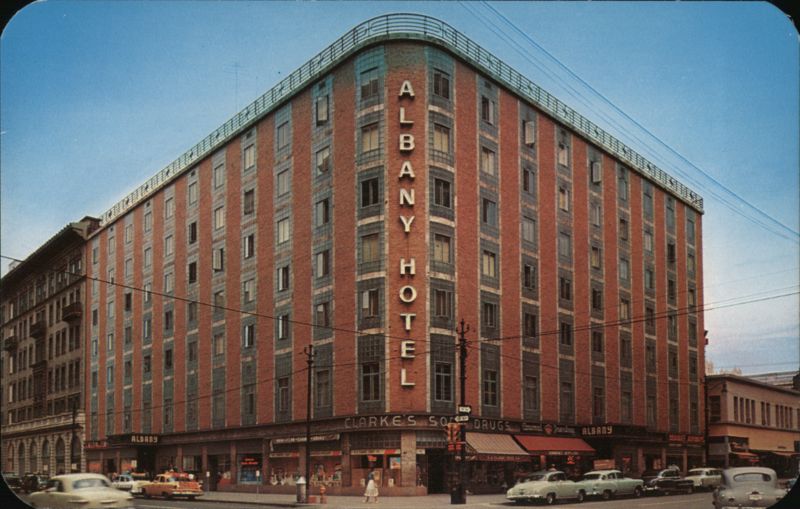 The Albany Hotel, 17th & Stout Sts., Denver Colorado