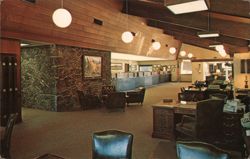 The Jackson State Bank Interior, Jackson, WY Postcard