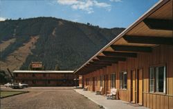 Western Motel, Jackson, WY Postcard