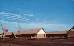 Hillside Motel, Rock Springs, WY Postcard