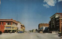 Street Scene, Globe, Arizona Postcard
