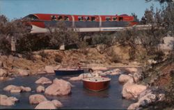 Monorail Boats Postcard