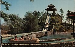 Bamboo Shoot Water Ride, Astroworld Postcard