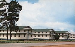 Trainee Barracks in 2nd Training Brigade Area, Fort Polk, Louisiana Postcard