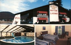 Mt. Washington Valley Motor Lodge, North Conway, NH Postcard