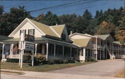 Best Western Ludlow Colonial Motel, Ludlow, VT Postcard