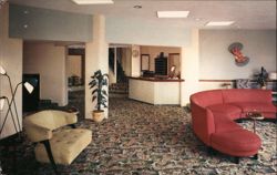 Mark Hotel - Motel Lobby, Atlantic City, NJ Postcard