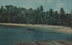 Arnos Vale Beach, Tobago Postcard