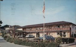King's Lodge Motel, Monterey, CA Postcard