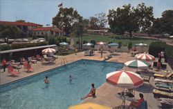Ojai Valley Inn and Country Club Poolside Postcard