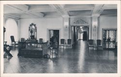 Entrance Hall, San Diego College for Women, Alcala Park Postcard