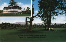 Seaside Golf Course and Par-Tee Room, Seaside, OR Postcard