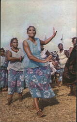 Owerri Dancers, Lagos International Trade Fair, Nigeria Postcard