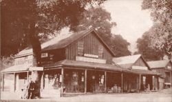 Old Tripp Store and Post Office, Woodside Postcard