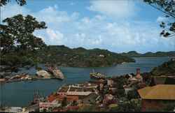 St. George's Harbour, Grenada, West Indies Postcard