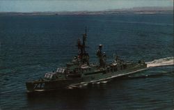 USS Frank Knox (DDR-742) Radar Picket Destroyer Postcard