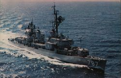 USS James E. Kyes (DD-787) Postcard