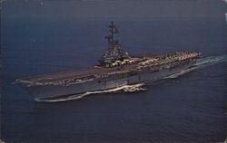 USS Bon Homme Richard (CVA-31) Aircraft Carrier Postcard