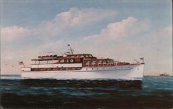 INEZ 77 ft. Cruiser with House Boat Accommodations Postcard