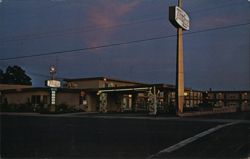 Travis Lodge Motel, Fairfield, CA Postcard