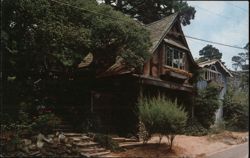 Carmel-by-the-Sea, California Swiss Chalet Postcard