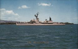 USS Henderson (785) Postcard