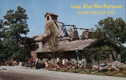 Lucky Silver Mine Restaurant, Silver Dollar City Postcard