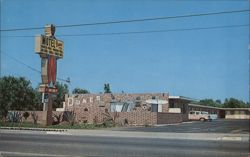 Dunes Motel, Anaheim, CA Postcard