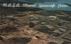 NASA Manned Spacecraft Center, Houston, TX Postcard