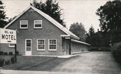 Bel-Air Motel, Batavia, NY Postcard