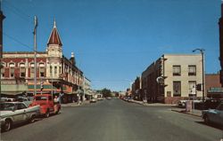 Street Scene, Ellensburg, Washington Postcard