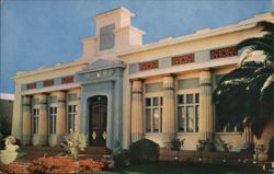 Rose-Croix Science Building, Rosicrucian Park, San Jose Postcard