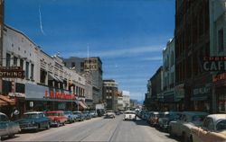 Main Street, Helena, Montana - Last Chance Gulch Postcard