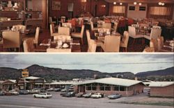 Sands Manor Motel & Restaurant Postcard