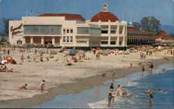 Santa Cruz Beach and Casino Postcard