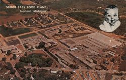 Gerber Baby Food Plant, Fremont, Michigan Postcard