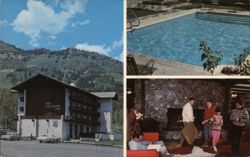 The Sojourner Inn, Jackson Hole Ski Area, Teton Village Postcard