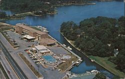 The White Heron Resort Motel & Marina, Virginia Beach, VA Postcard