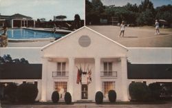 Bellemont Motor Hotel & Restaurant, Natchez, MS Postcard