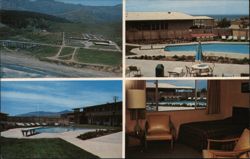 San Simeon Lodge Postcard