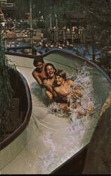 Slip-Slidin' in River Country, Walt Disney World Postcard