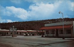 Sun Dial Motel, U.S. 66 & 89, Williams, AZ Postcard