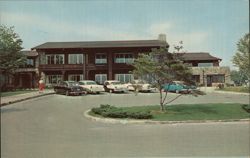 Wilson Lodge, Oglebay Park, Wheeling, WV Postcard
